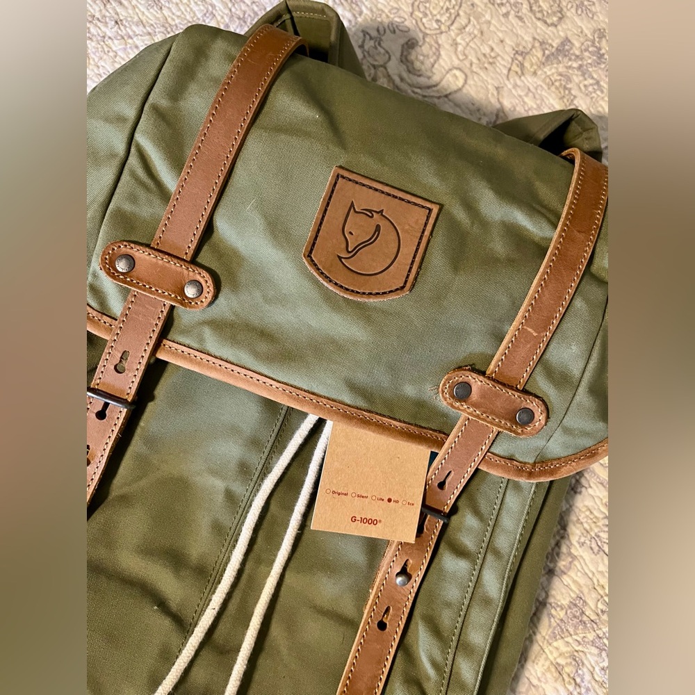 Fjällräven G-1000 Green Backpack *NWT*